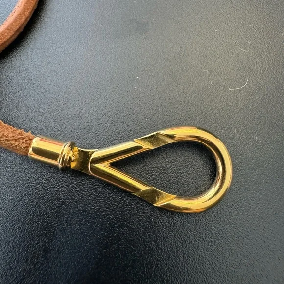 Hermes Vintage Gold Plated Atame Bracelet - Picture 9 of 16